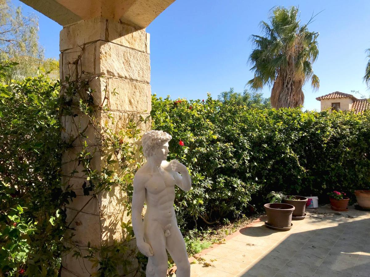 Amathousia Villa With Private Pool And Sea View Pissoúri Eksteriør bilde