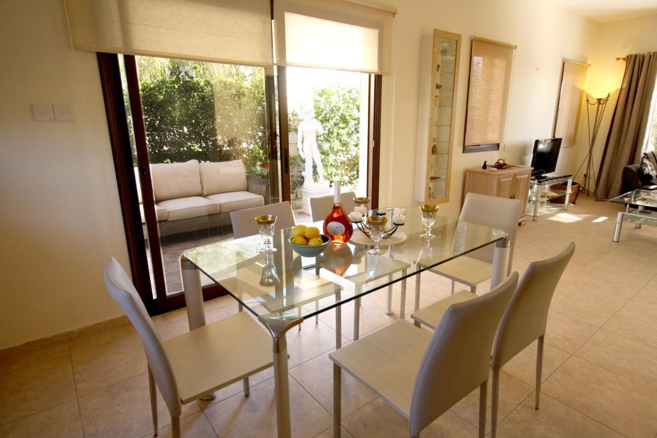 Amathousia Villa With Private Pool And Sea View Pissoúri Eksteriør bilde