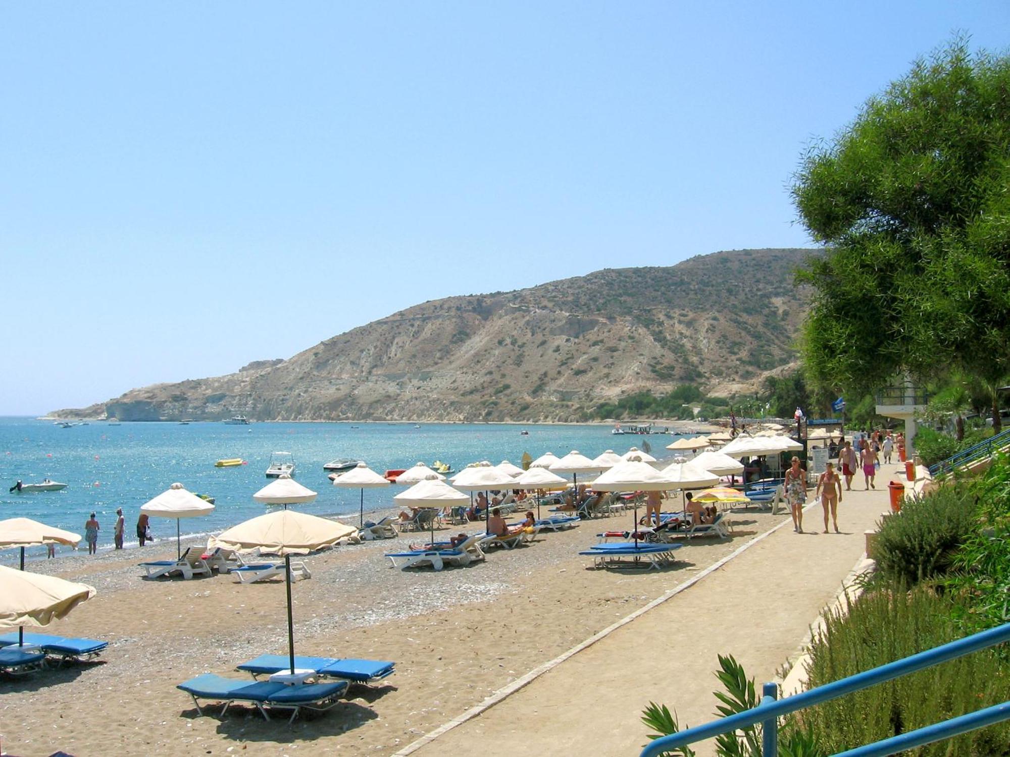 Amathousia Villa With Private Pool And Sea View Pissoúri Eksteriør bilde